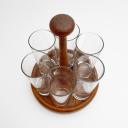 Vintage glass holder by Digsmed Denmark_1